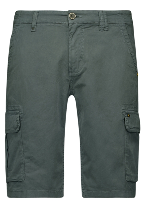 NO-EXCESS short cargo garment dyed + stone wa